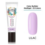UV/LED Color Builder Multigel 10 gr - ALOHA Nails & Cosmetics / Χρώμα: Λιλά (Lilac)