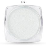 Σκόνη Nail Art Design Sugar σε 12 αποχρώσεις / 01-Λευκό - 2g