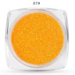 Σκόνη Nail Art Design Sugar σε 12 αποχρώσεις / 07-Κίτρινο Κολοκύθας - 2g