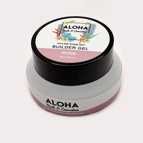 Soak Off Builder Gel G Aloha Nails Cosmetics Nude
