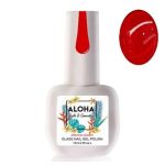 Ημιμόνιμο βερνίκι Aloha Glass Gel 15ml - Χρώμα GL 11 Διάφανο Κόκκινο