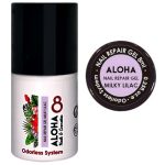 RUBBER BASE ALOHA 8ml - Nail Repair Gel / Rubber Base για θεραπεία νυχιών, ενισχυμένη με πρωτεΐνες - Χρώμα: Milky Lilac