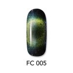 Μεταλλικά Ημιμόνιμα βερνίκια ALOHA Fantasy Cat Eye 8ml - FC 005 / Πράσινο - Image 2