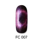 Μεταλλικά Ημιμόνιμα βερνίκια ALOHA Fantasy Cat Eye 8ml - FC 007 / Μωβ - Image 2
