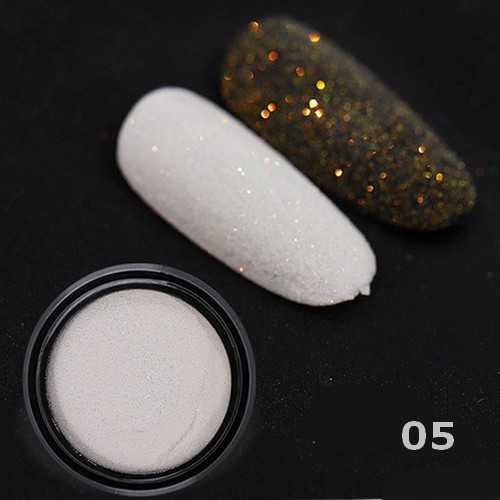 Σκόνη Nail Art Design Holographic Shining Sugar Aurora Matte 2gr – 05 / ALOHA Nails & Cosmetics - Image 2