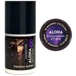 Μεταλλικά Ημιμόνιμα βερνίκια 3D Magnetic Cat Eye 8ml – Aloha Nails & Cosmetics / CT 012 – Μωβ