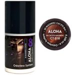 Μεταλλικά Ημιμόνιμα βερνίκια 3D Magnetic Cat Eye 8ml – Aloha Nails & Cosmetics / CT 018 – Καφέ-κόκκινο ζεστό