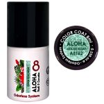 Ημιμόνιμο βερνίκι ALOHA 8ml – Color Coat A8162 / Χρώμα: Minty Mermaid Metallic with Glitter (Μέντα Γοργονέ Μεταλλικό με Glitter)