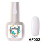 Ημιμόνιμο βερνίκι ALOHA 15ml - Gel Polish AF 002 / Χρώμα: Φυσικό μπεζ γαλλικού διάφανο (French Natural Beige)