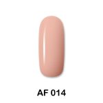 Ημιμόνιμο βερνίκι ALOHA 15ml - Color Coat AF 014 / Χρώμα: Μπεζ Ροδακινί (Peachy Beige) - Image 2
