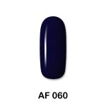 Ημιμόνιμο βερνίκι ALOHA 15ml - Color Coat AF 060 / Χρώμα: Μαύρο-μπλε (Blue Black) - Image 2
