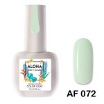 Ημιμόνιμο βερνίκι ALOHA 15ml - Color Coat AF 072 / Χρώμα: Φυστικί απαλό (Soft Peanut)