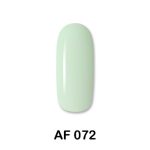 Ημιμόνιμο βερνίκι ALOHA 15ml - Color Coat AF 072 / Χρώμα: Φυστικί απαλό (Soft Peanut) - Image 2