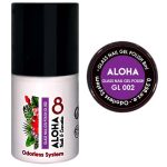 Ημιμόνιμο βερνίκι ALOHA 8ml – Glass Nail Gel Polish GL 002 / Χρώμα: Διάφανο Μωβ