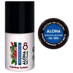 Ημιμόνιμο βερνίκι ALOHA 8ml – Glass Nail Gel Polish GL 003 / Χρώμα: Διάφανο Μπλε