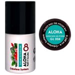 Ημιμόνιμο βερνίκι ALOHA 8ml – Glass Nail Gel Polish GL 004 / Χρώμα: Διάφανο Τιρκουάζ
