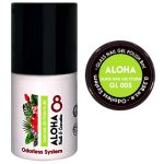 Ημιμόνιμο βερνίκι ALOHA 8ml – Glass Nail Gel Polish GL 005 / Χρώμα: Διάφανο Λαχανί