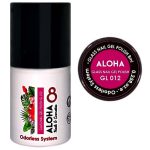 Ημιμόνιμο βερνίκι ALOHA 8ml – Glass Nail Gel Polish GL 012 / Χρώμα: Διάφανο Κόκκινο Magenta