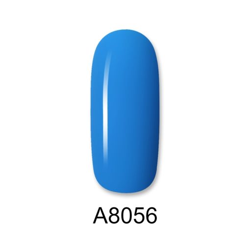 Ημιμόνιμο βερνίκι ALOHA 8ml – Gel Polish A8056 / Χρώμα: Γαλάζιο φωτεινό (Bright Blue) - Image 2