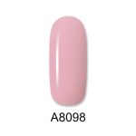 Ημιμόνιμο βερνίκι ALOHA 8ml – Gel Polish A8098 / Χρώμα: Ροζ-Κοραλί (Coral Pink) - Image 2