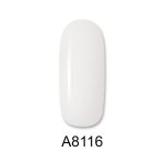 Ημιμόνιμο βερνίκι ALOHA 8ml – Gel Polish A8116 / Χρώμα: Intense Milky White (Έντονο Γαλακτερό Γαλλικού) - Image 2
