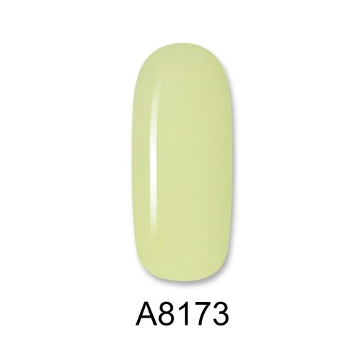Ημιμόνιμο βερνίκι ALOHA 8ml – Gel Polish A8173 / Χρώμα: Light Green Yellow (Κίτρινο-πράσινο απαλό) - Image 2
