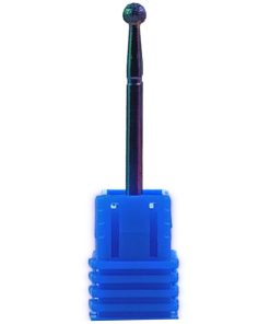 Διαμαντόφρεζα για Combi Manicure Rainbow 4mm, σε σχήμα Μπίλιας