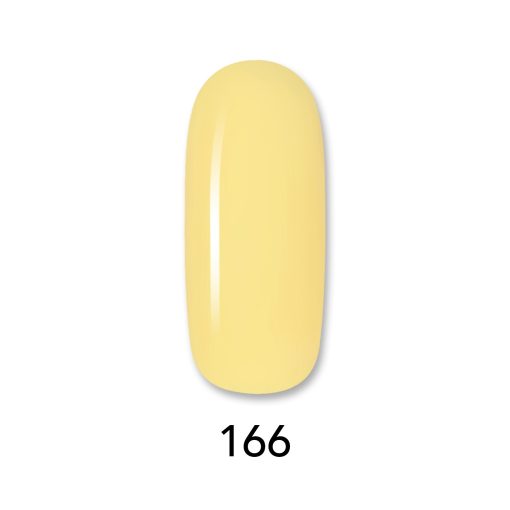 Set Απλού Βερνικιού Magic Pro + Ημιμόνιμου 15ml στο ίδιο χρώμα / ALOHA DUO MG 166 + AF 166 – Banana - Image 2