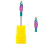 Rainbow Φρεζάκι Καρβιδίου για αφαίρεση Τεχνητών Νυχιών, σε σχήμα λεπτού κώνου