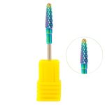 Rainbow Φρεζάκι Καρβιδίου για αφαίρεση Τεχνητών Νυχιών, σε σχήμα κώνου με λεπτό άκρο