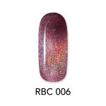 Ημιμόνιμο βερνίκι ALOHA 8ml σε 12 αποχρώσεις - Rainbow Cat Eye Nail Gel Polish / RBC-006 - Image 2