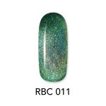 Ημιμόνιμο βερνίκι ALOHA 8ml σε 12 αποχρώσεις - Rainbow Cat Eye Nail Gel Polish / RBC-011 - Image 2