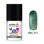 Ημιμόνιμο βερνίκι ALOHA 8ml σε 12 αποχρώσεις - Rainbow Cat Eye Nail Gel Polish / RBC-011