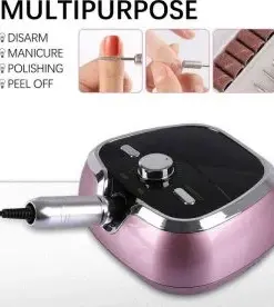 SML M3 -Τροχός Επαγγελματικός Ρεύματος 35000rpm 35W με Πεντάλ σε Βιολετί Χρώμα